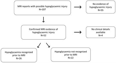 Brain magnetic resonance imaging review suggests unrecognised hypoglycaemia in childhood
